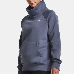 Under Armour Women's Rival Fleece Funnel Neck Sweatshirt